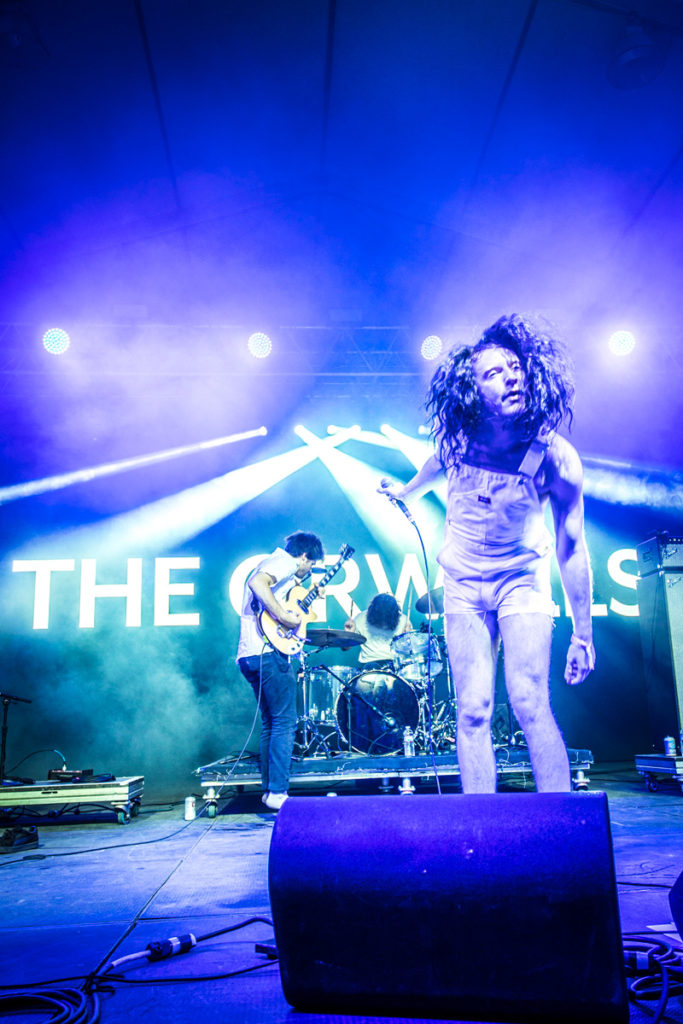 The Orwells perform at Bonnaroo Music & Arts Festival in Manchester, TN, USA on June 8, 2017