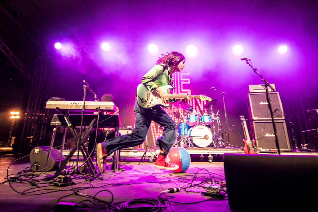 The Lemon Twigs perform at Bonnaroo Music & Arts Festival in Manchester, TN, USA on June 8, 2017