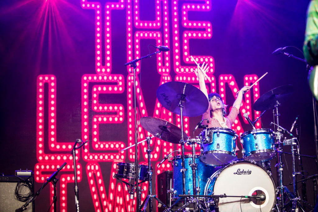 The Lemon Twigs perform at Bonnaroo Music & Arts Festival in Manchester, TN, USA on June 8, 2017