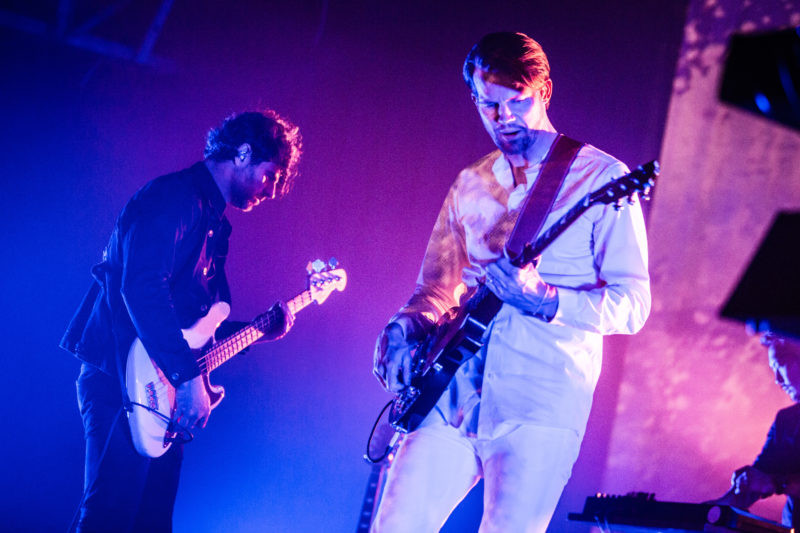 Zac Brown and Scott Hansen of Tycho perform on May 9, 2017 at Marathon Music Works in Nashville, TN