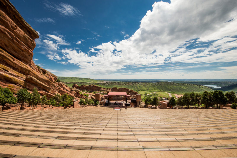 Red Rocks Amphitheater in Morrison, Colorado