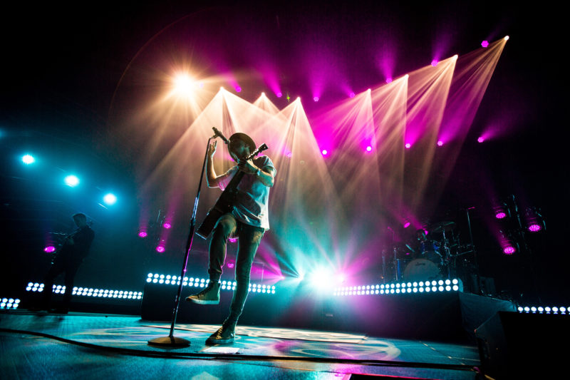 Mat Kearney performs on September 25, 2016 at Civic Coliseum in Knoxville, Tennessee