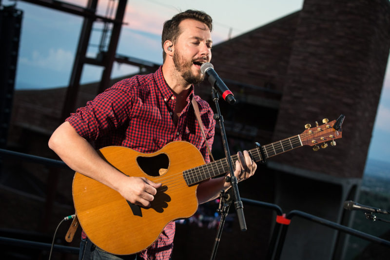 Warren Barfield performs on June 14, 2015 at Red Rocks Amphitheater in Morrison, Colorado