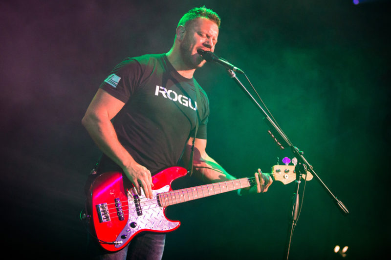 Tai Anderson of Third Day during the Third Day and Friends concert at Infinite Energy Center in Atlanta, Georgia