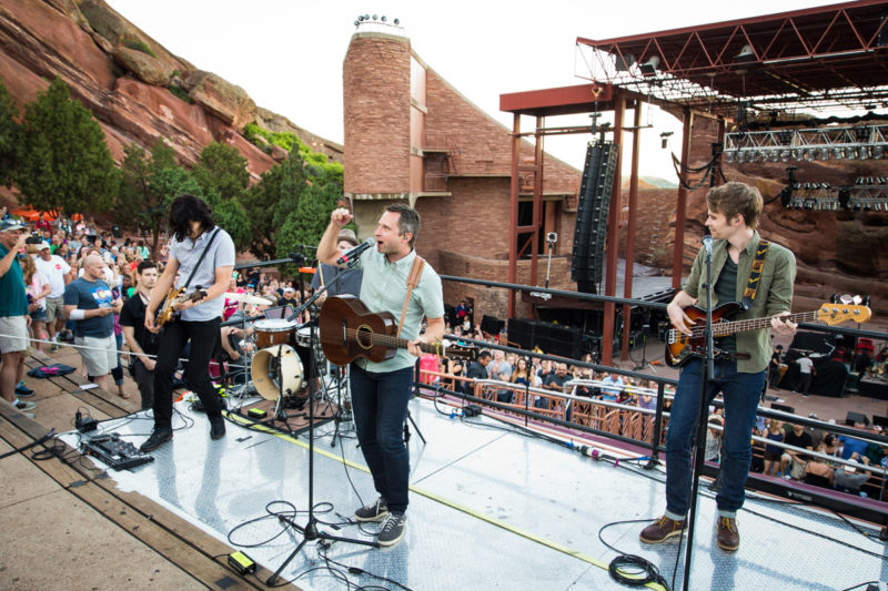 Brandon Heath performs on June 14, 2015 at Red Rocks Amphitheater in Morrison, Colorado