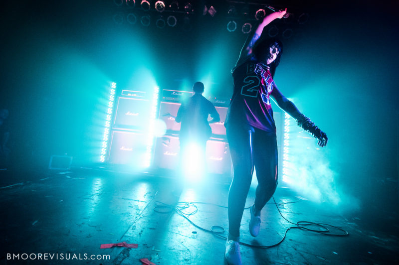 Derek E. Miller and Alexis Krauss of Sleigh Bells