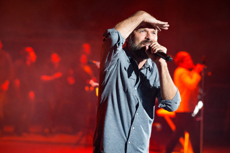 Mac Powell of Third Day perform on June 14, 2015 at Red Rocks Amphitheater in Morrison, Colorado