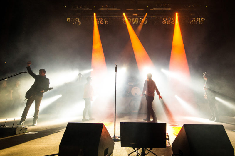 Third Day perform on June 14, 2015 at Red Rocks Amphitheater in Morrison, Colorado